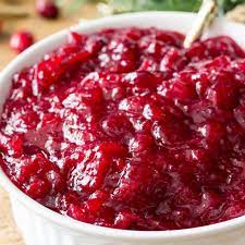cranberry sauce