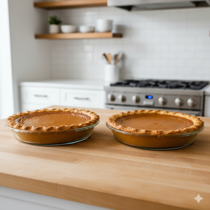 November 26, Wed. 9:30a - 2p Thanksgiving Dessert Camp